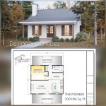 700 Sq Ft House Plan: Compact, Cozy, and Cost-Effective
