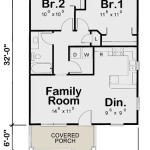 Compact and Efficient 800 Sq Ft House Plans: 2 Bedrooms, 2 Baths