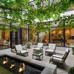 Explore Stunning House Plans with Central Courtyards: A Haven of Light, Ventilation, and Indoor-Outdoor Living